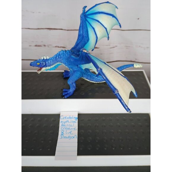 Creatology Mythical Animal Creature Blue Dragon Toy‎ - Picture 1 of 5